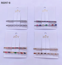 Carregar imagem no visualizador da galeria, Grampo Kit 2- 1 dúzia (12 cartelas ) 1 cartela com 2 pças (R0097-8)