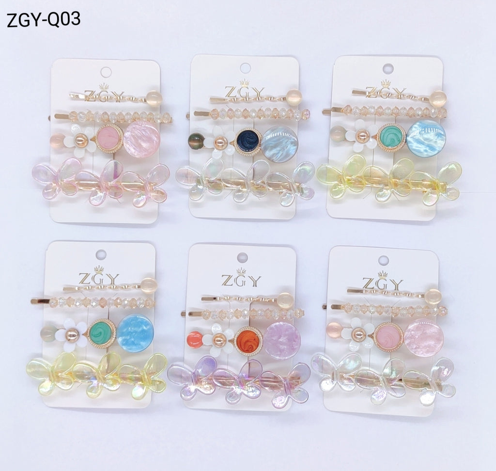 Grampo Kit 4- 1 dúzia (12 cartelas ) 1 cartela com 4 pças (Q03)