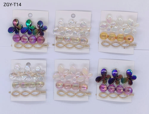 Grampo para Cabelo 1 dúzia com 12 cartelas (T14)