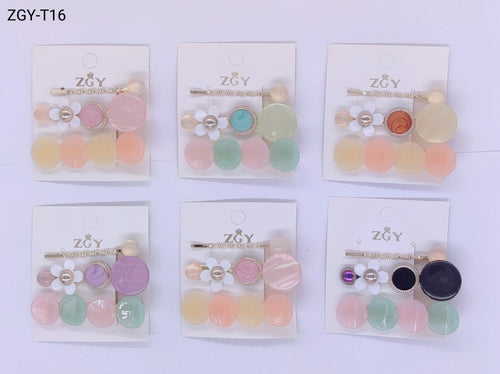 Grampo para Cabelo 1 dúzia com 12 cartelas (T16)