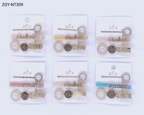 Grampo Kit 3-1 dúzia (12 cartelas ) 1 cartela com 3 pças (NT309)