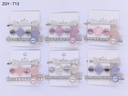 Grampo para Cabelo 1 dúzia com 12 cartelas (T13)