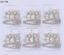 Carregar imagem no visualizador da galeria, Grampo para Cabelo 1 dúzia com 12 cartelas (T08)