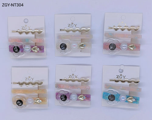 Grampo Kit 3- 1 cartela com 3 pças(NT-304)