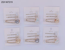 Carregar imagem no visualizador da galeria, Grampo Kit 3- 1 dúzia (12 cartelas ) 1 cartela com 3 pças (NT319)