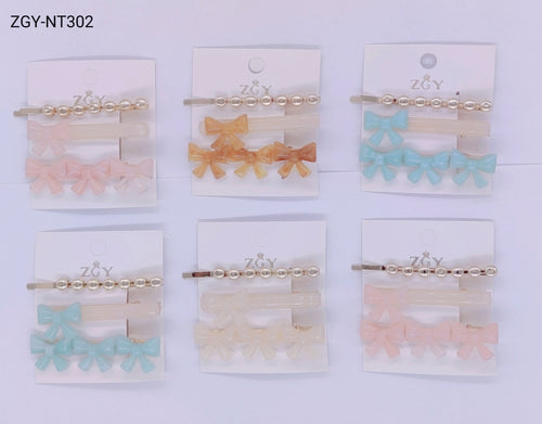 Grampo Kit 3-1 dúzia (12 cartelas ) 1 cartela com 3 pças (NT302)