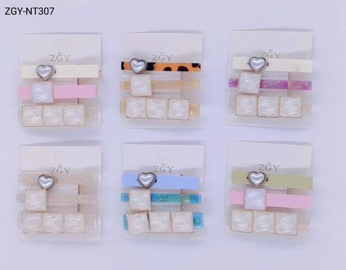 Grampo Kit 3-1 dúzia (12 cartelas ) 1 cartela com 3 pças (NT307)