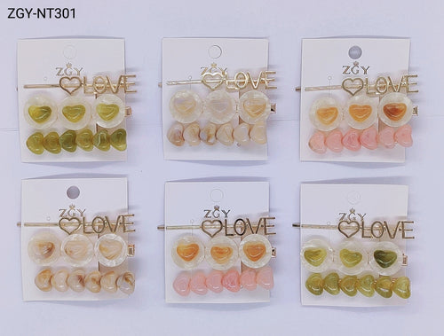 Grampo Kit 3-1 dúzia (12 cartelas ) 1 cartela com 3 pças  (NT301)