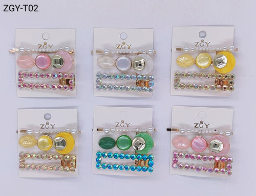 Grampo Kit 3- 1 dúzia (12 cartelas ) 1 cartela com 3 pças (T02)