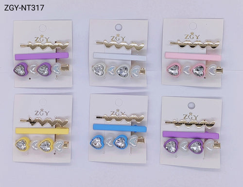 Grampo Kit 3- 1 dúzia (12 cartelas ) 1 cartela com 3 pças (NT317)