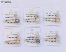 Carregar imagem no visualizador da galeria, Grampo Kit 3- 1 dúzia (12 cartelas ) 1 cartela com 3 pças (NT318)