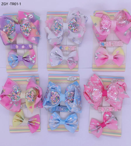 Grampo Infantil 1 dúzia com 3 pças cada cartela. (TR01-1)