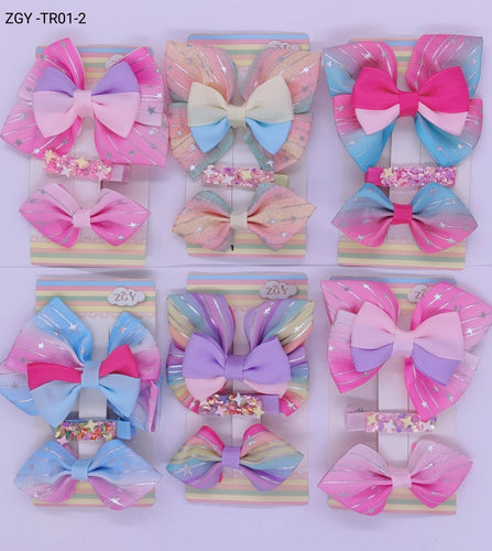 Grampo Infantil 1 dúzia com 3 pças cada cartela. (TR01-2)