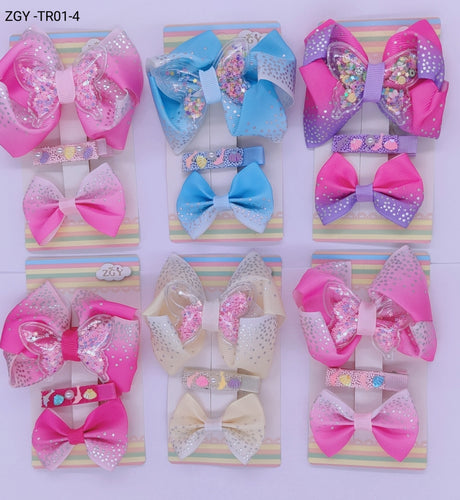 Grampo Infantil 1 dúzia com 3 pças cada cartela. (TR01-4)