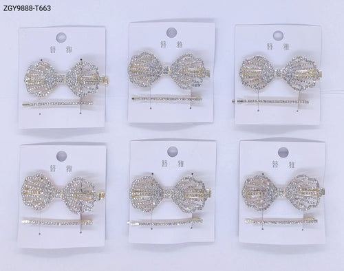 Grampo kit 2- 1 dúzia com 2 pças cada cartela (T663)