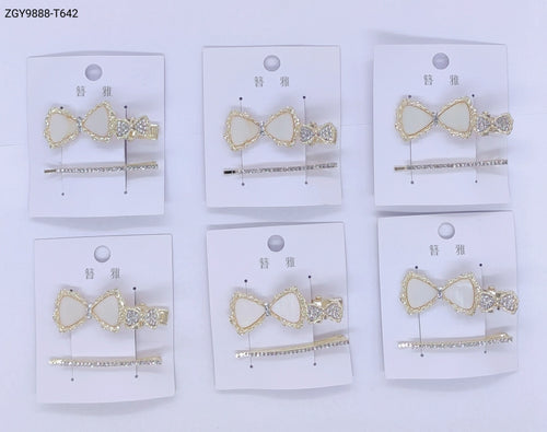 Grampo 1 dúzia com 2 pças cada cartela  ((T642)