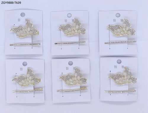 Grampo kit 2- 1 dúzia com 2 pças cada cartela.(T639)