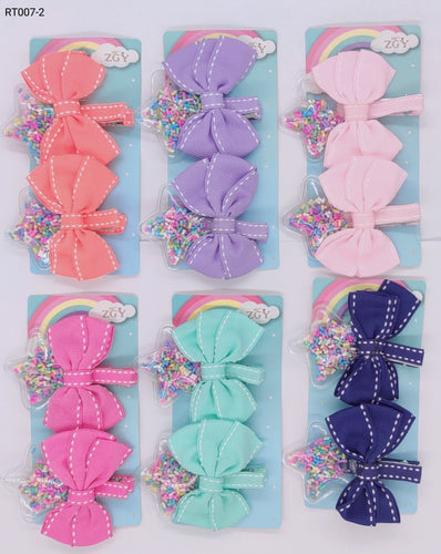 Laços Infantil 1 dúzia com 12 cartelas  l (RT007-2)