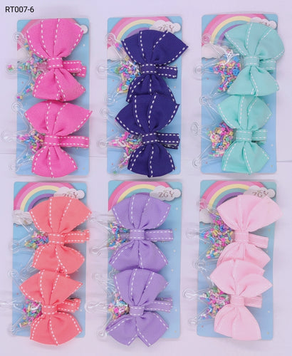 Laços Infantil 1 dúzia com 12 cartelas  (RT007-6)