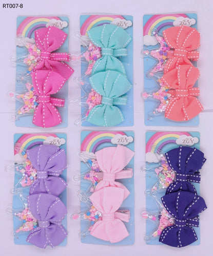 Laços Infantil 1 dúzia com 12 cartelas (RT007-8)