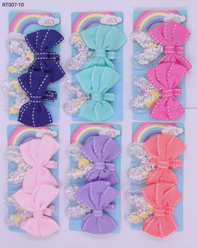 Laços Infantil 1 dúzia com 12 cartelas  (RT007-10)