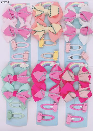 Laços Infantil 1 dúzia com 12 cartelas  (RT003-1)