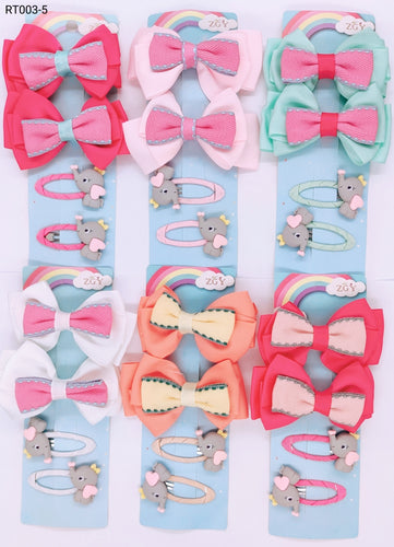 Laços Infantil 1 dúzia com 12 cartelas  (RT003-5)