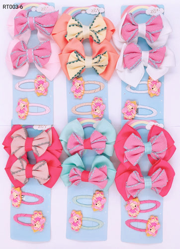 Laços Infantil 1 dúzia com 12 cartelas  (RT003-6)