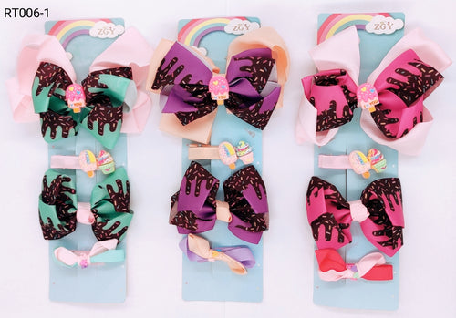 Laços Infantil 1 dúzia com 12 cartelas (RT006-1)