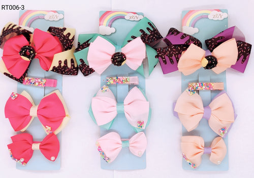 Laços Infantil 1 dúzia com 12 cartelas  (RT006-3)