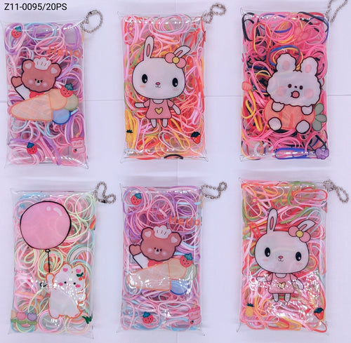 Elásticos para Cabelo 1 dúzia com 20 pçs  (Z11-0095/20PS)