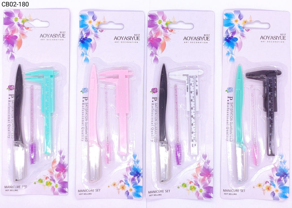 Paquimetro Para Designer De Sobrancelhas 1 dúzia com 12 embalagens  (CB02-180)