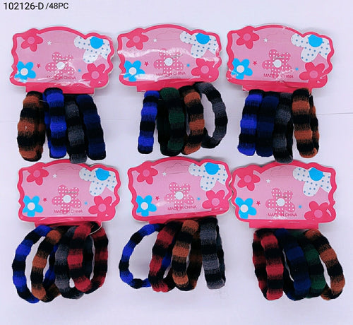 Elástico 12 cartelas com 4 pças cada  (102126-D/ 48PÇ)