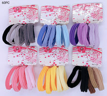 Carregar imagem no visualizador da galeria, Elástico para Cabelo 1 dúzia com 60 pçs (60PÇ)