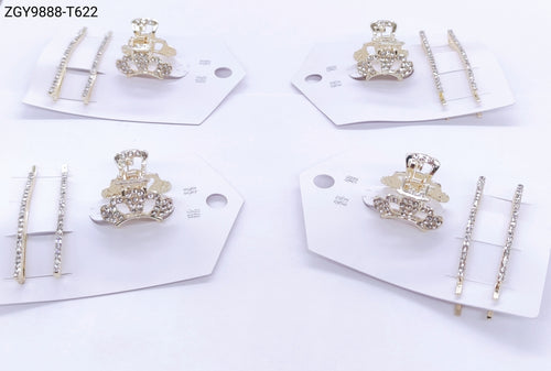 Grampo kit 3- 1 dúzia com 3 pças cada cartela (T622)