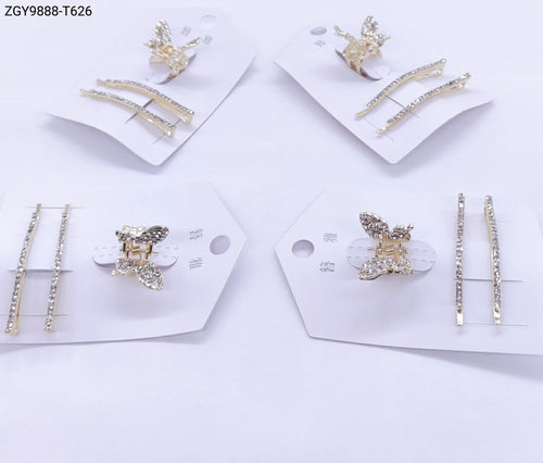 Grampo para Cabelo 1 dúzia com 12 cartelas  (T626)