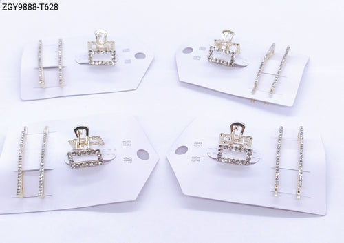 Grampo para Cabelo 1 dúzia com 12 cartelas  (T628)