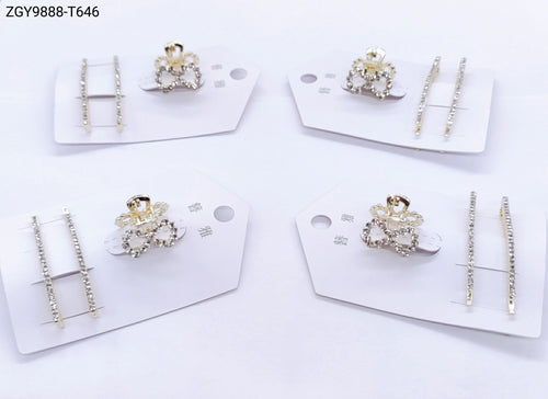 Grampo para Cabelo 1 dúzia com 12 cartelas  (T646)