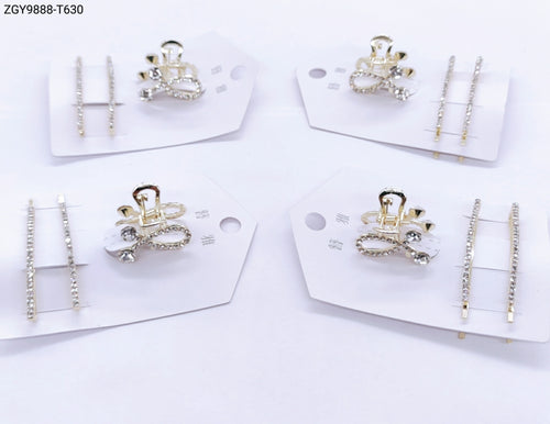 Grampo para Cabelo 1 dúzia com 12 cartelas  (T630)