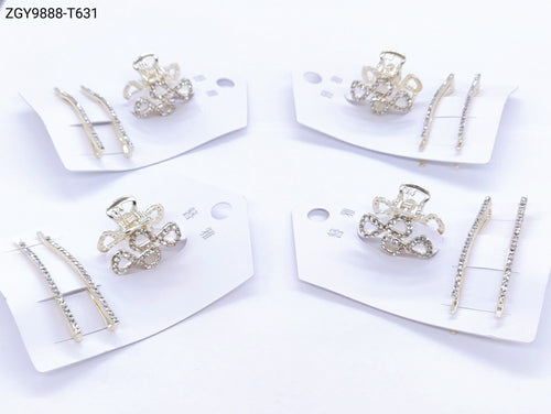 Grampo para Cabelo 1 dúzia com 12 cartelas  (T631)