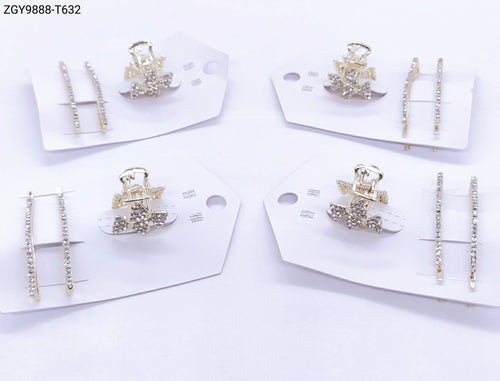 Grampo para Cabelo 1 dúzia com 12 cartelas (T632)