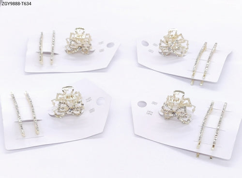 Grampo para Cabelo 1 dúzia com 12 cartelas  (T634)