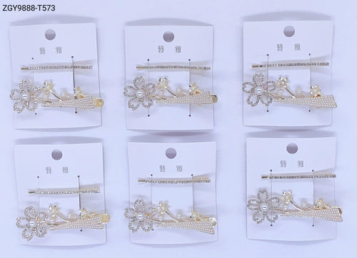 Grampo para Cabelo 1 dúzia com 12 cartelas  (T573)