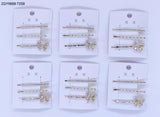 Grampo para Cabelo 1 dúzia com 12 cartelas (T558)