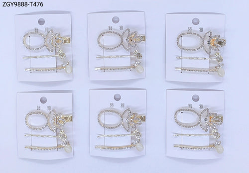 Grampo para Cabelo 1 dúzia com 12 cartelas (T476)