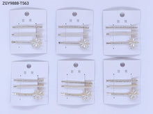 Carregar imagem no visualizador da galeria, Grampo para Cabelo 1 dúzia com 12 cartelas  (T563)