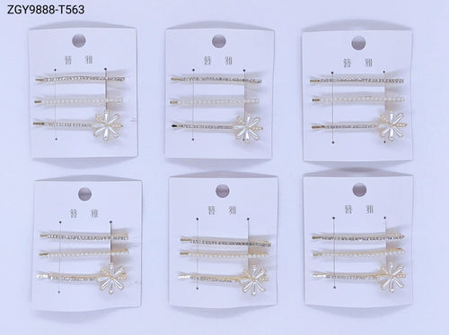 Grampo para Cabelo 1 dúzia com 12 cartelas  (T563)