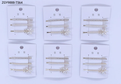Grampo para Cabelo 1 dúzia com 12 cartelas  (T564)