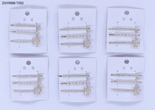 Carregar imagem no visualizador da galeria, Grampo para Cabelo 1 dúzia com 12 cartelas  (T552)