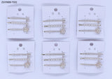 Grampo para Cabelo 1 dúzia com 12 cartelas  (T552)